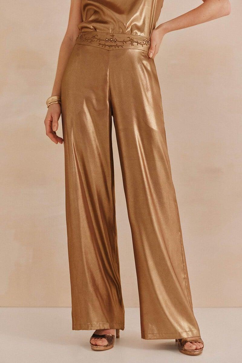 pedro del hierro Polina. Pantalones fiesta Mejor oferta