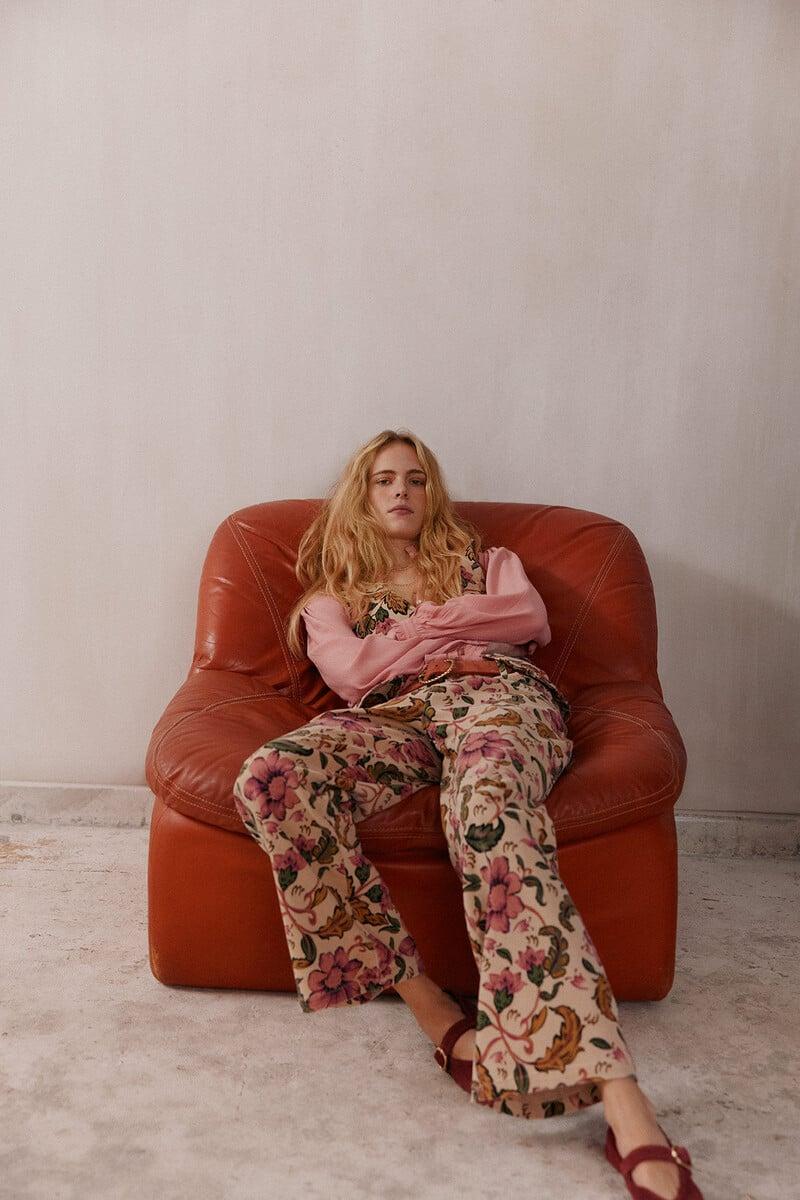 pedro del hierro Priscila. Pantalones estampados Oferta especial