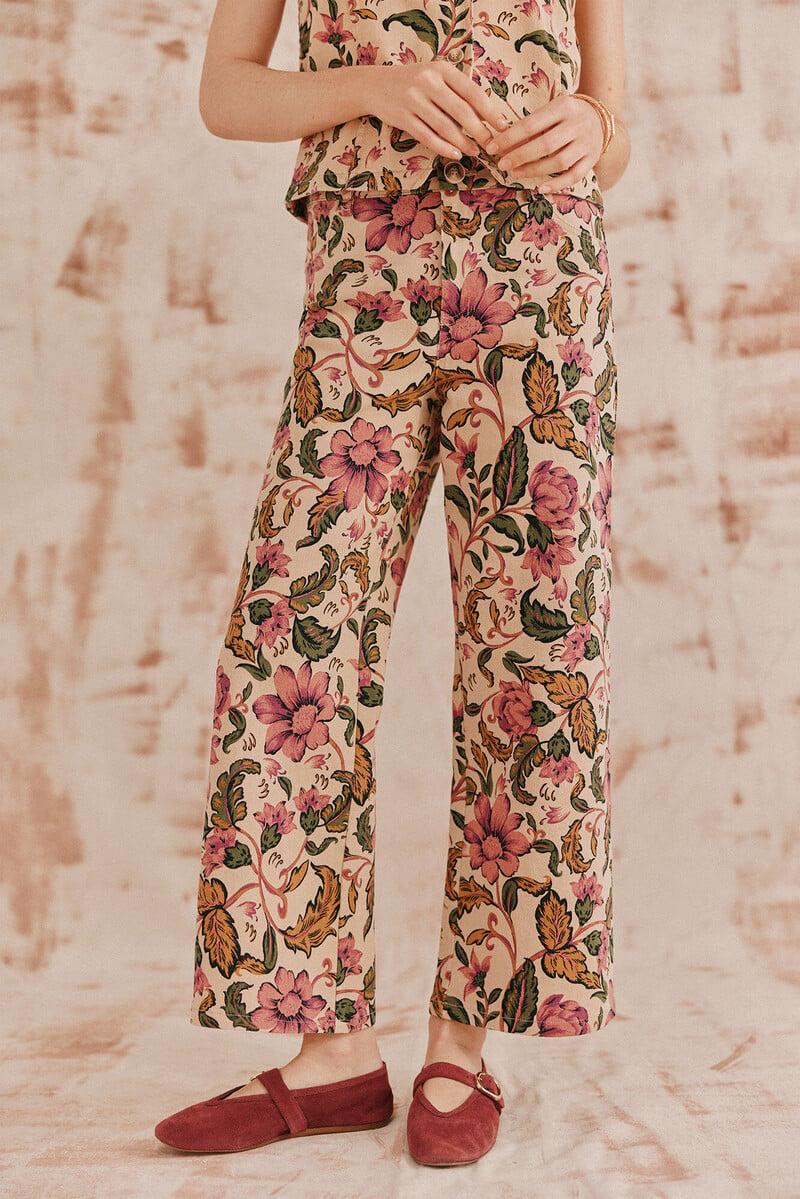 pedro del hierro Priscila. Pantalones estampados Oferta especial