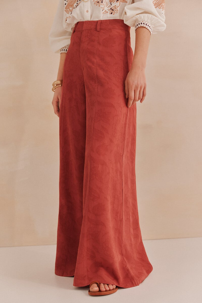 pedro del hierro Pelia. Pantalones jacquard Envío gratis