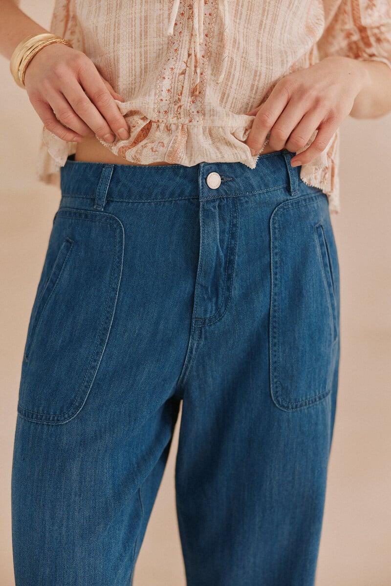 pedro del hierro Paris. Pantalones tencel ÚLTIMAS EDICIONES