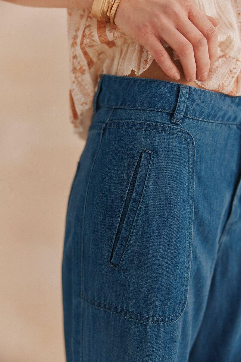 pedro del hierro Paris. Pantalones tencel ÚLTIMAS EDICIONES