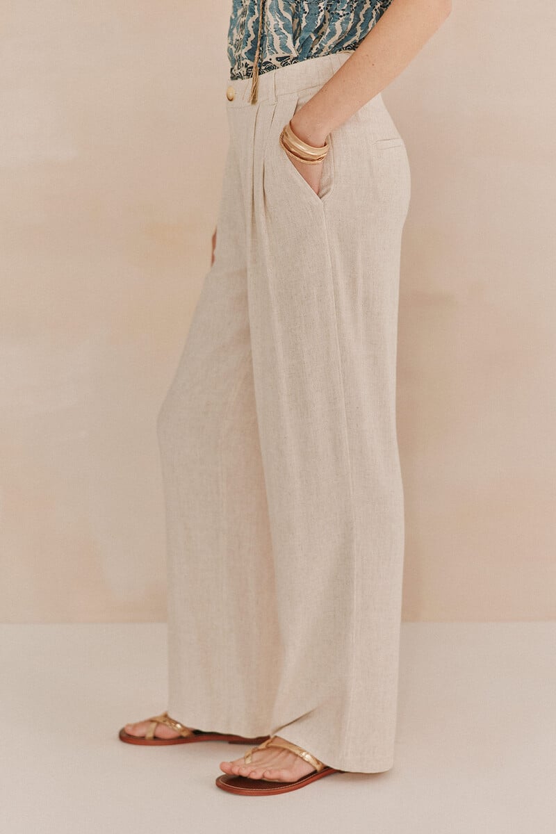 pedro del hierro Petra. Pantalones fluidos Último día