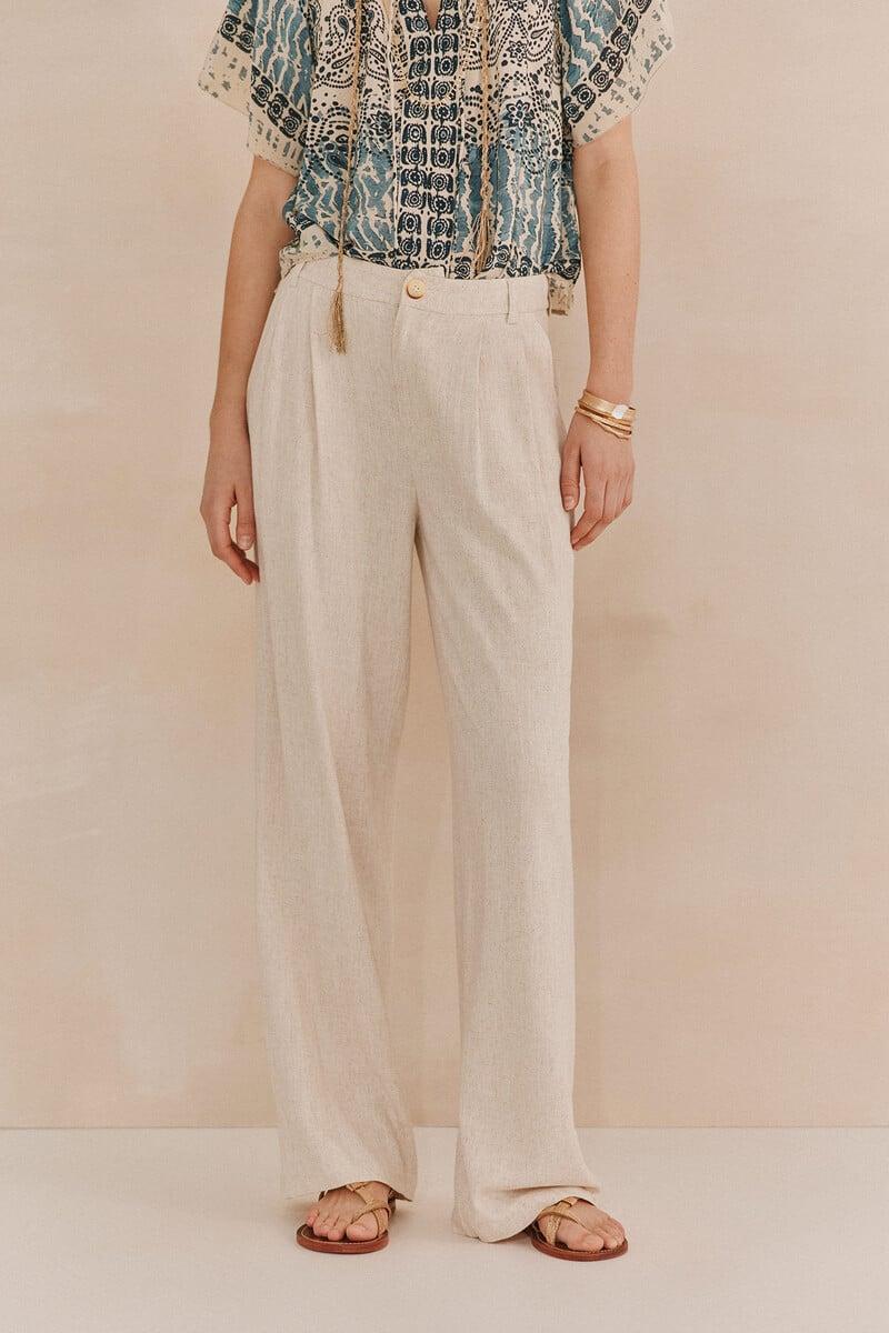 pedro del hierro Petra. Pantalones fluidos Último día