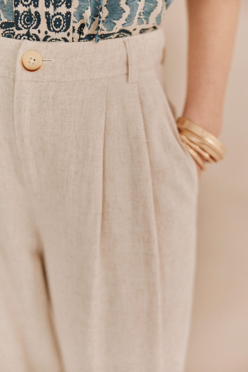 pedro del hierro Petra. Pantalones fluidos Último día