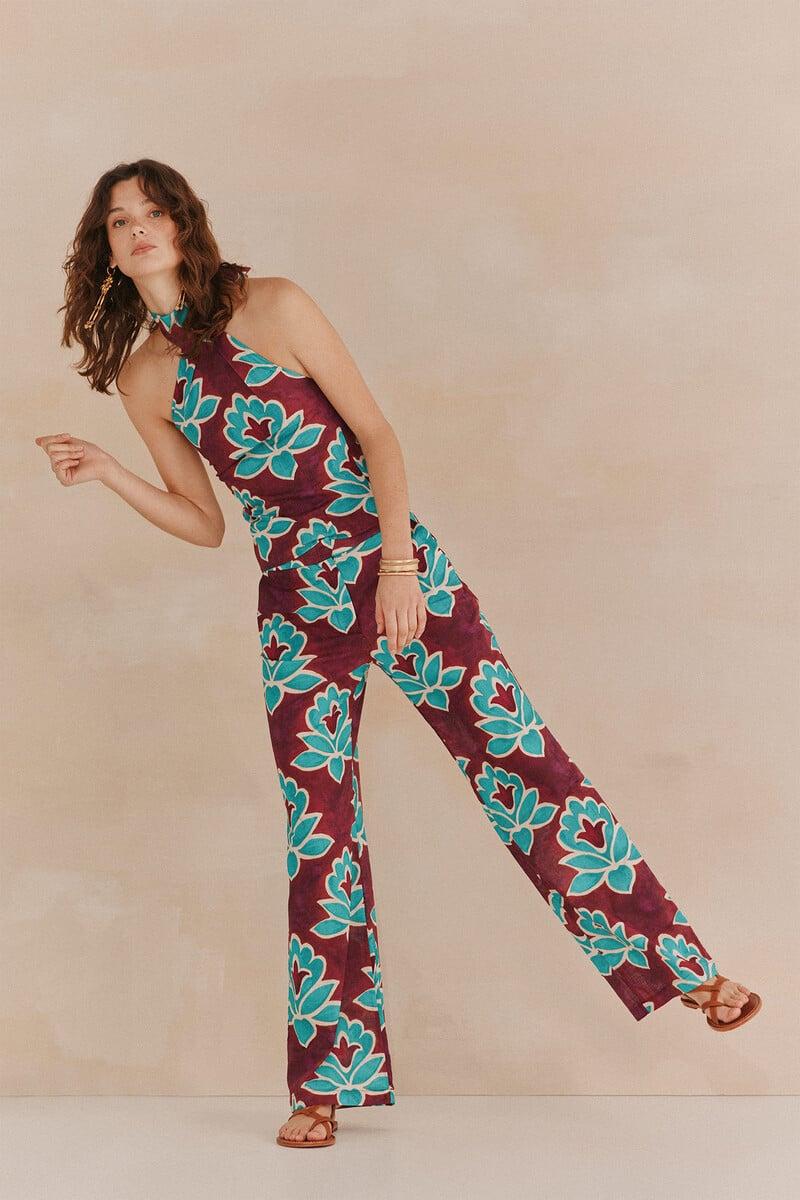 pedro del hierro Poline. Pantalones estampados Superdescuento