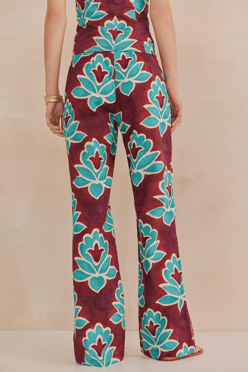 pedro del hierro Poline. Pantalones estampados Superdescuento