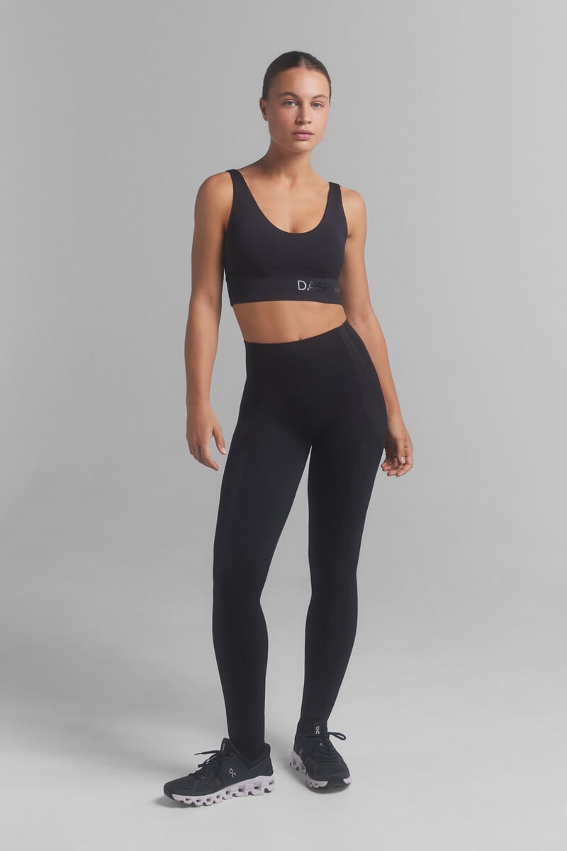 pedro del hierro Leggings negros Seamless Fit En línea