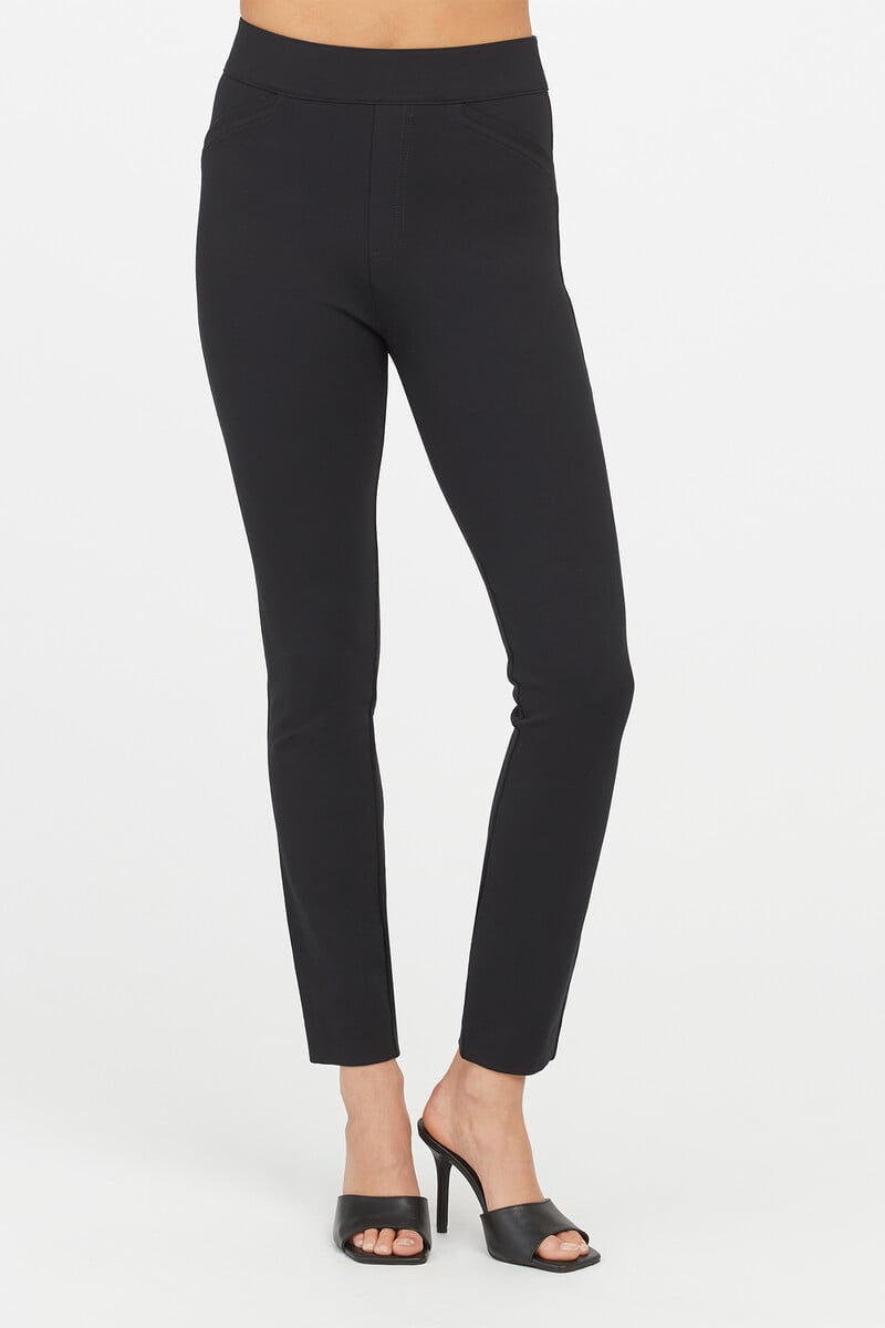 pedro del hierro Leggins moldeadores de vestir negro Spanx Venta caliente