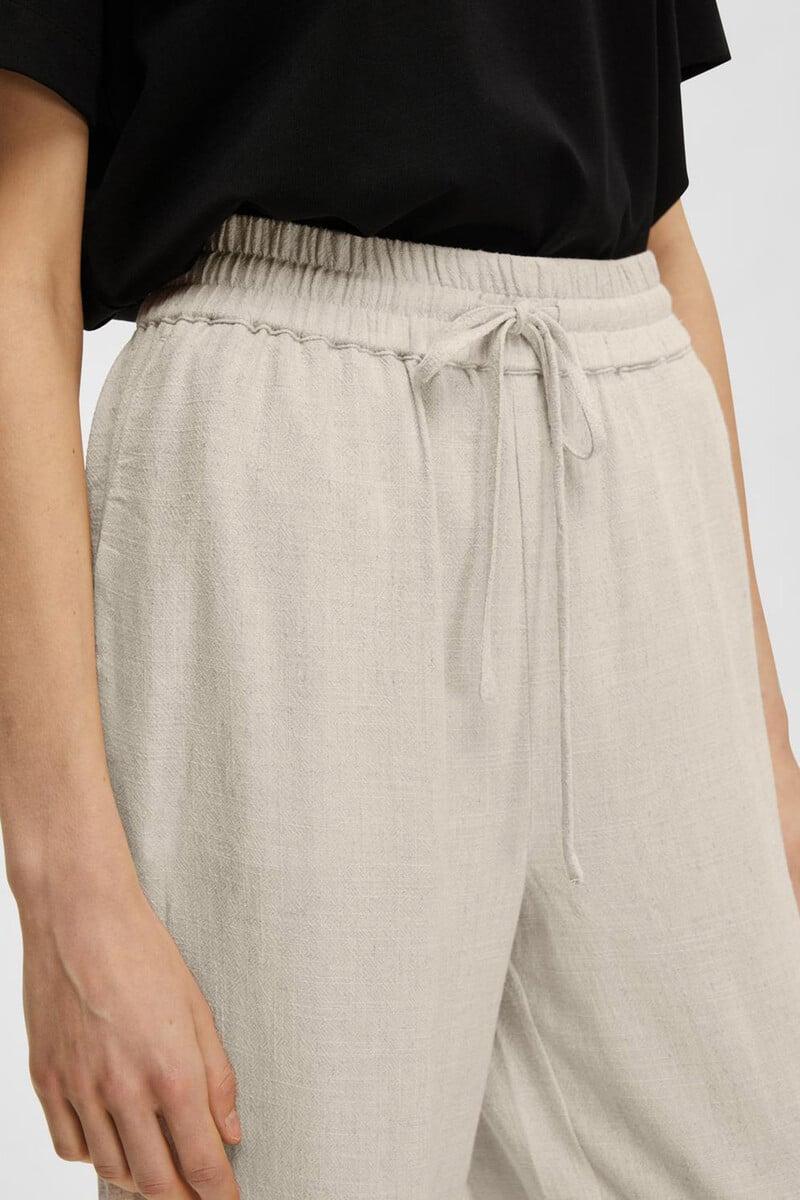 pedro del hierro Pantalones de lino Regular Fit Ventas relámpago