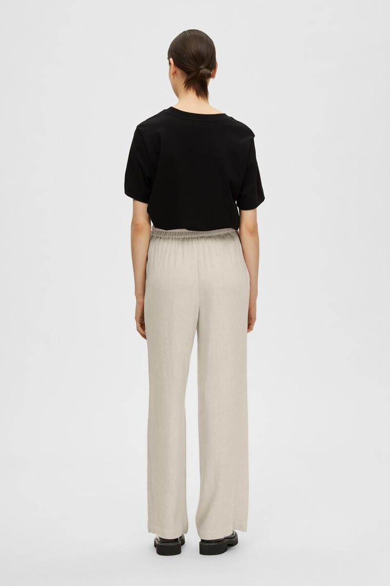 pedro del hierro Pantalones de lino Regular Fit Ventas relámpago