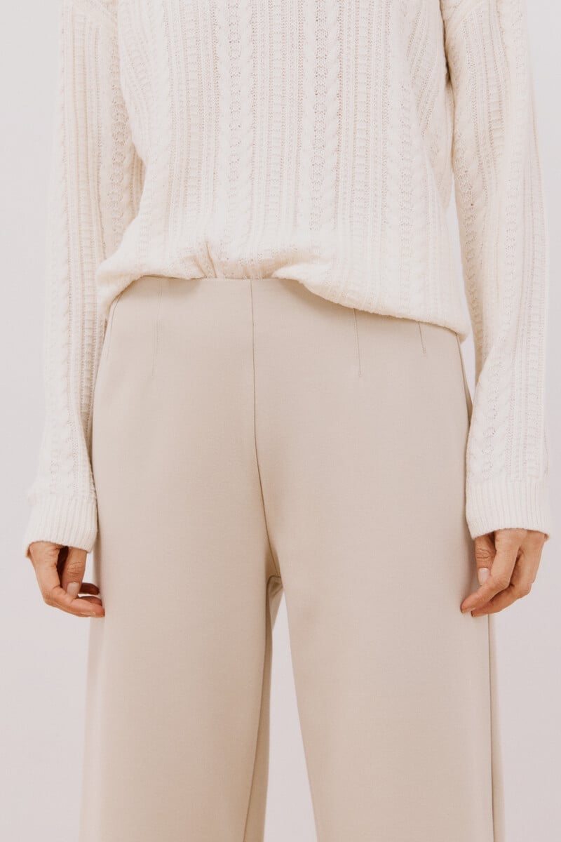 pedro del hierro Pantalón palazzo de punto Tienda