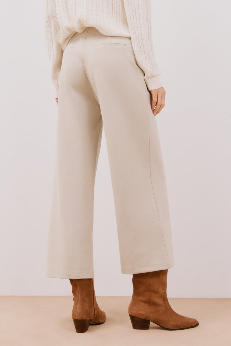 pedro del hierro Pantalón palazzo de punto Tienda