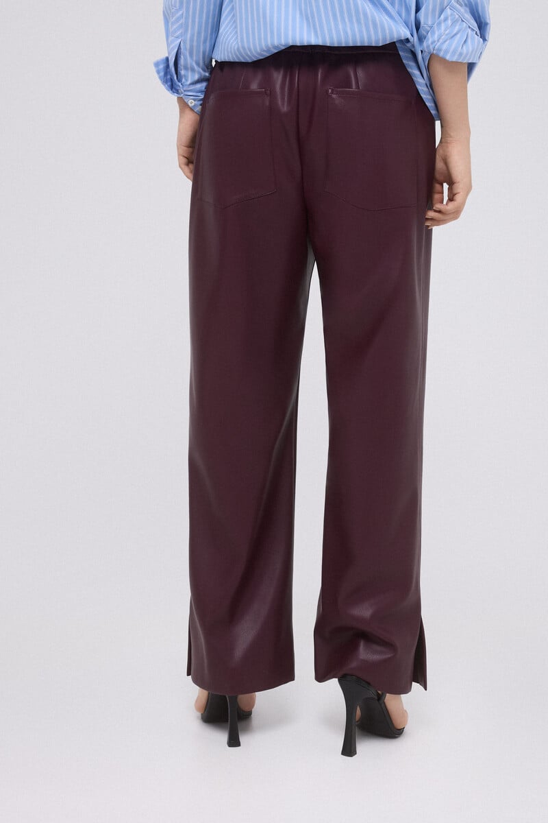 pedro del hierro Pantalón polipiel Superdescuento