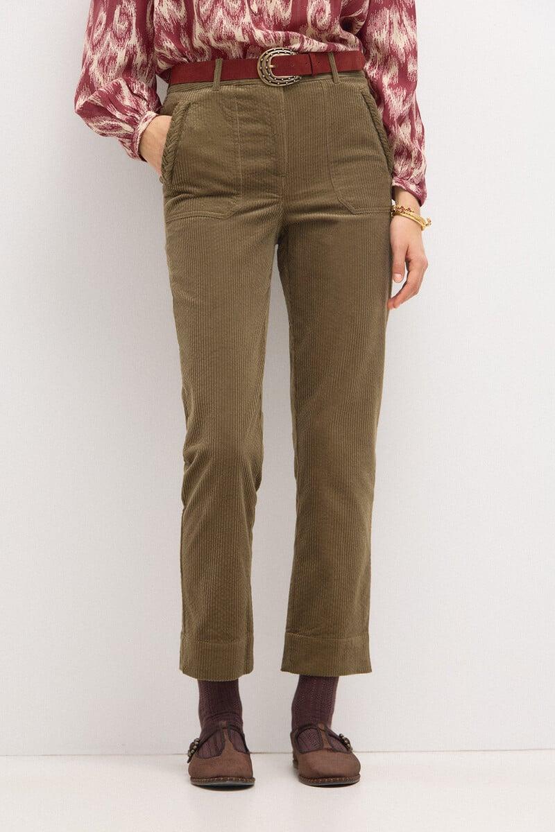 pedro del hierro Padme. Pantalón recto de pana Libre de impuestos