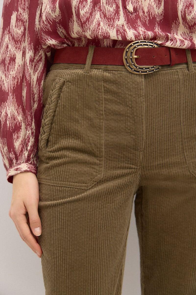 pedro del hierro Padme. Pantalón recto de pana Libre de impuestos