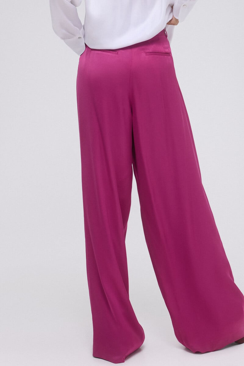 pedro del hierro Pantalón ancho doble pinza En oferta