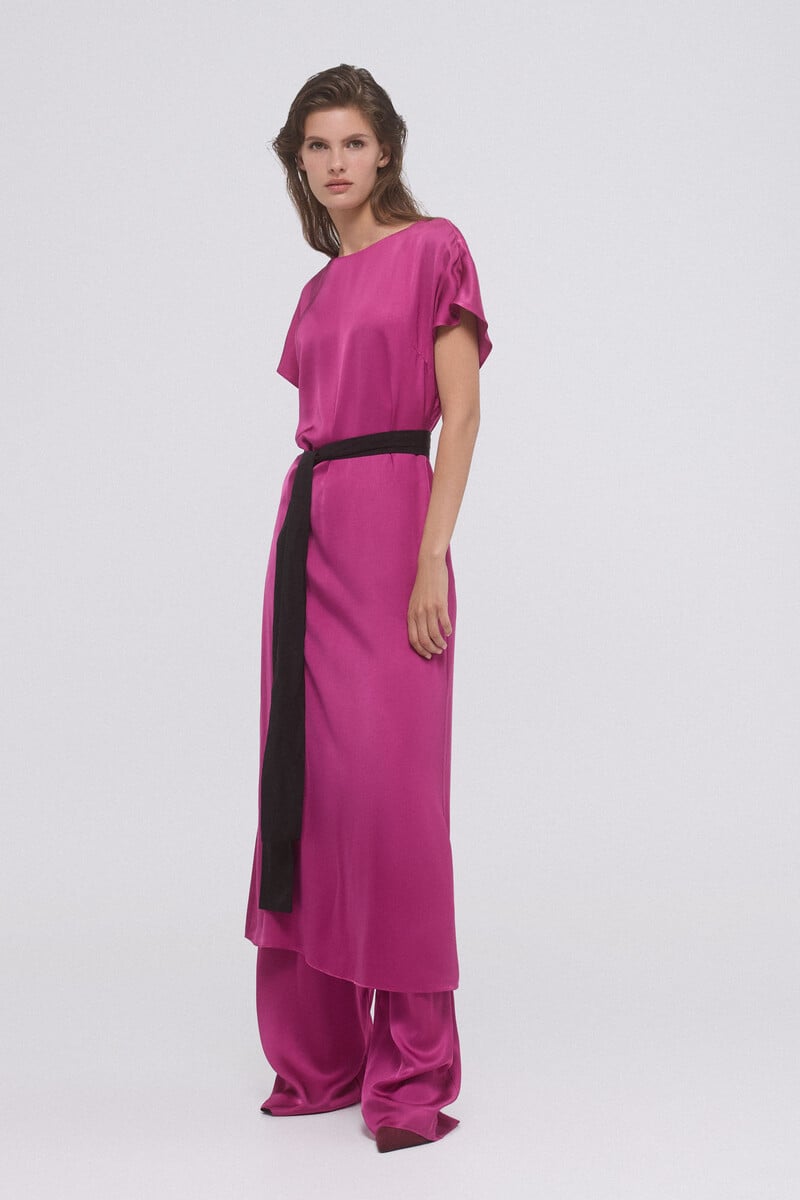 pedro del hierro Pantalón ancho doble pinza En oferta