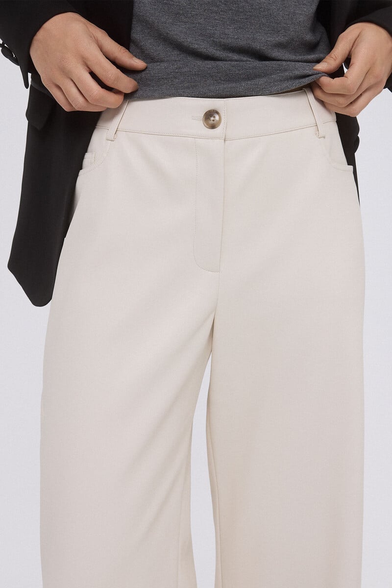 pedro del hierro Pantalón fake leather Gran oferta
