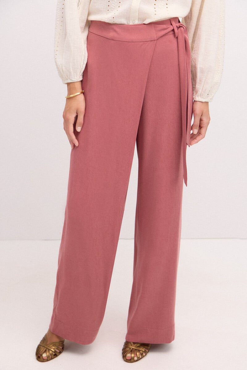 pedro del hierro Paula. Pantalón ancho cruzado Los más vendidos