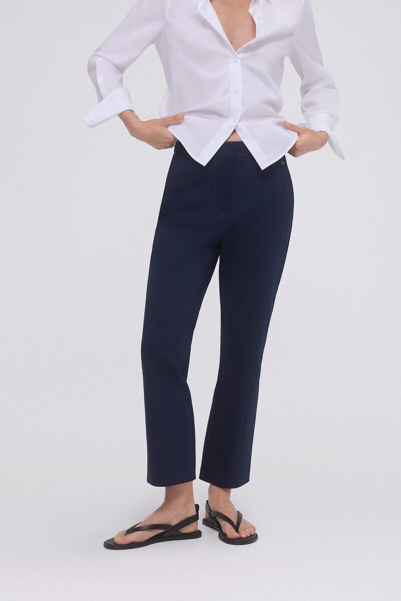 pedro del hierro Pantalón recto confort Ventas relámpago