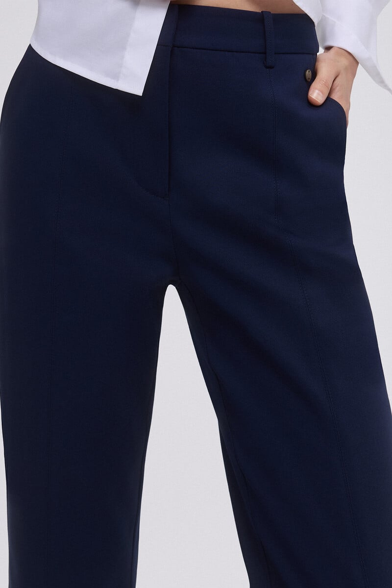 pedro del hierro Pantalón recto confort Ventas relámpago