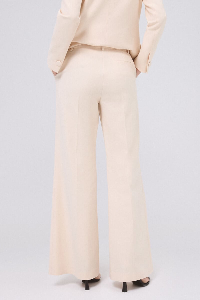 pedro del hierro Pantalon traje crudo Último día