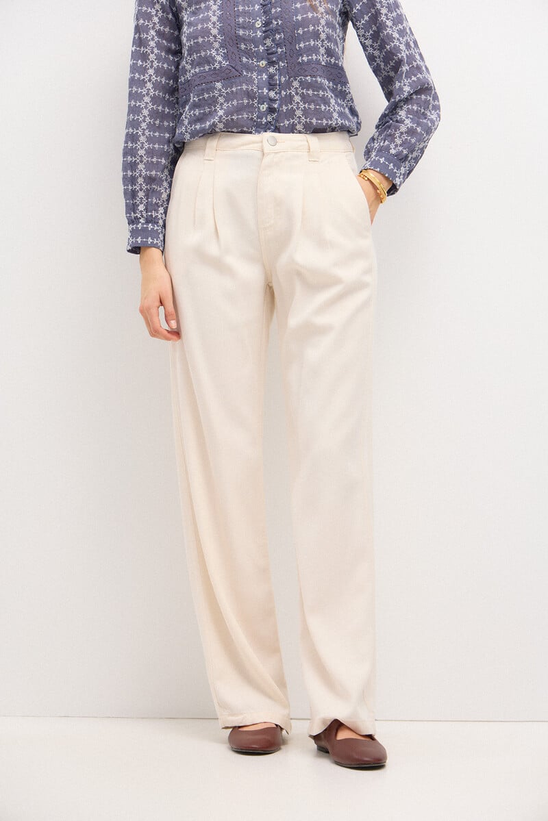 pedro del hierro Petra. Pantalón fluido lavado Precio de fábrica