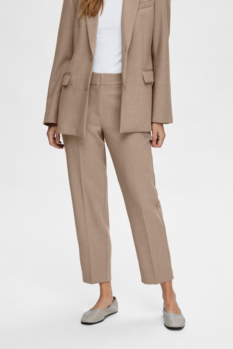 pedro del hierro Pantalón de traje Regular Fit confeccionado con materiales reciclados Oferta especial de fábrica