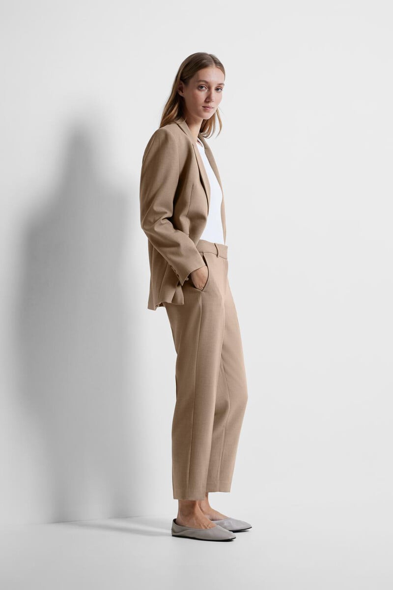 pedro del hierro Pantalón de traje Regular Fit confeccionado con materiales reciclados Oferta especial de fábrica
