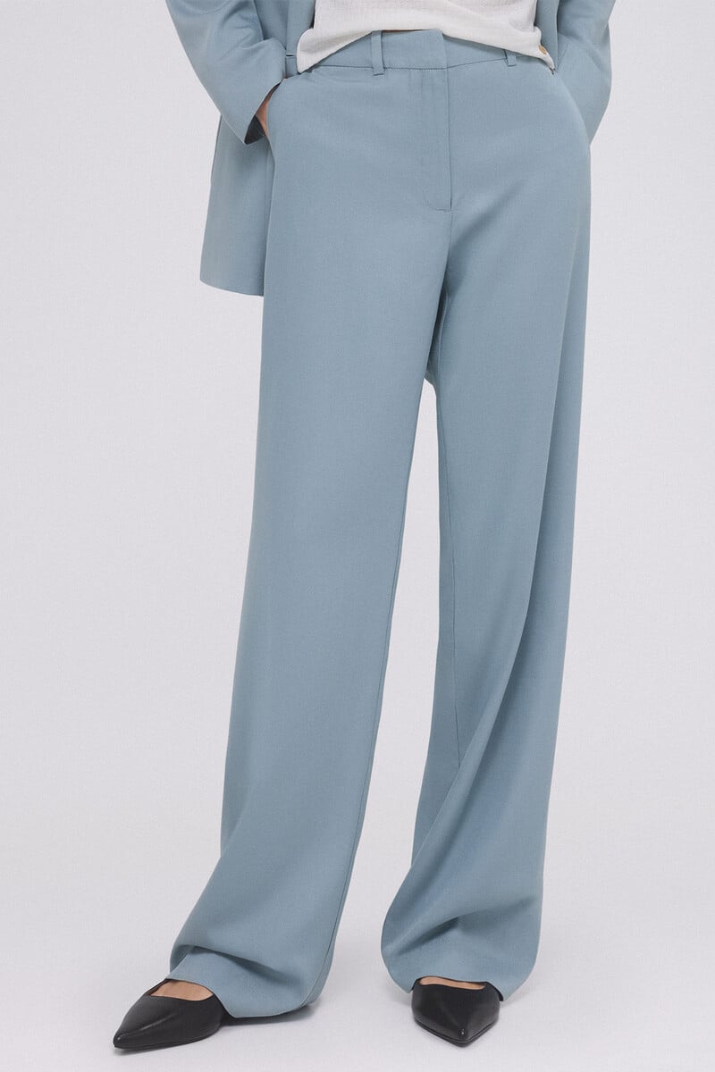 pedro del hierro Pantalón traje de corte clásico Promoción trimestral