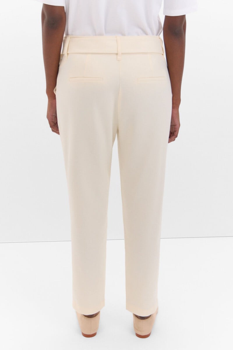 pedro del hierro Pantalón de vestir con cinturón Precios de Black Friday