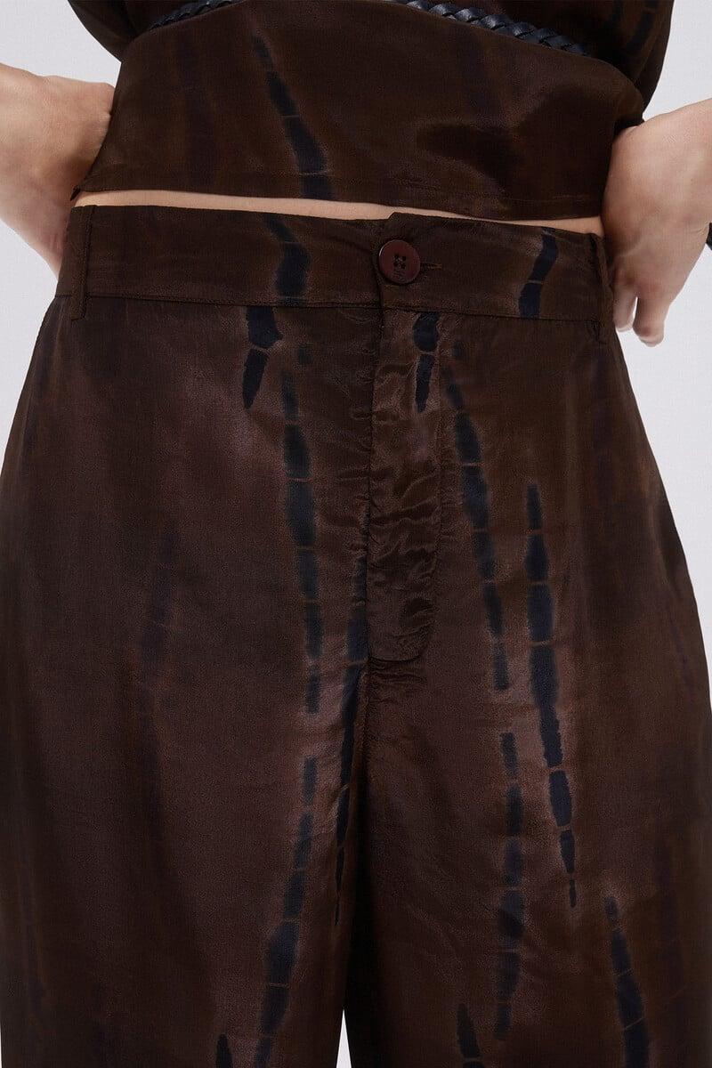pedro del hierro Pantalón ancho estampado Libre de impuestos