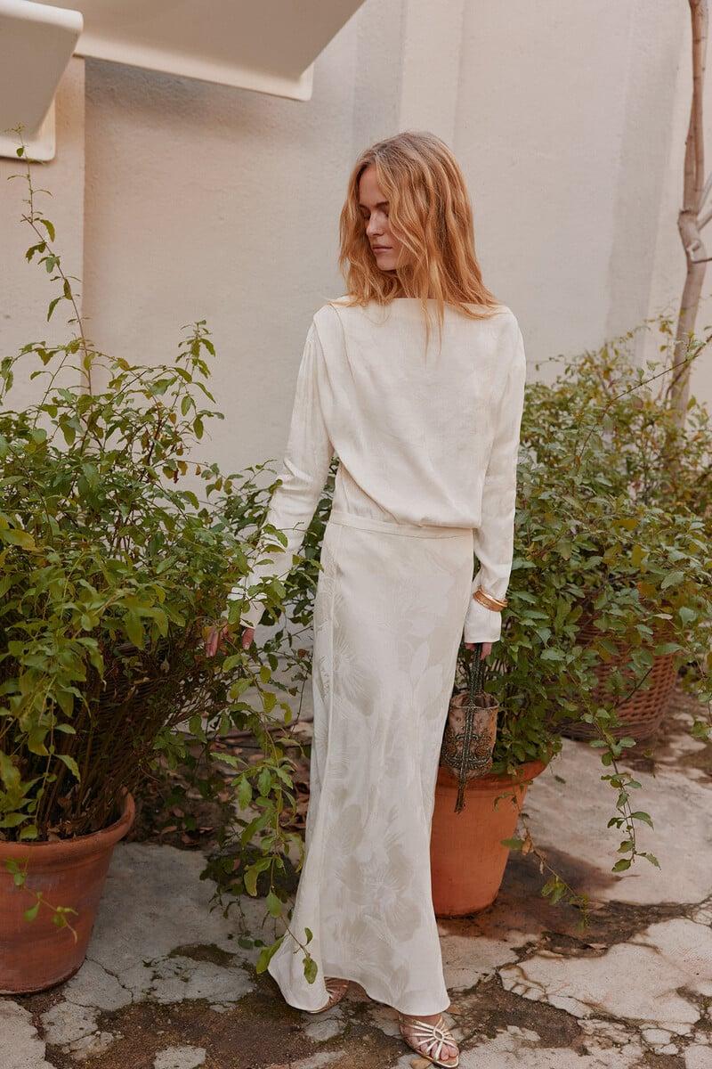 pedro del hierro Rocío. Falda jacquard Rebajas