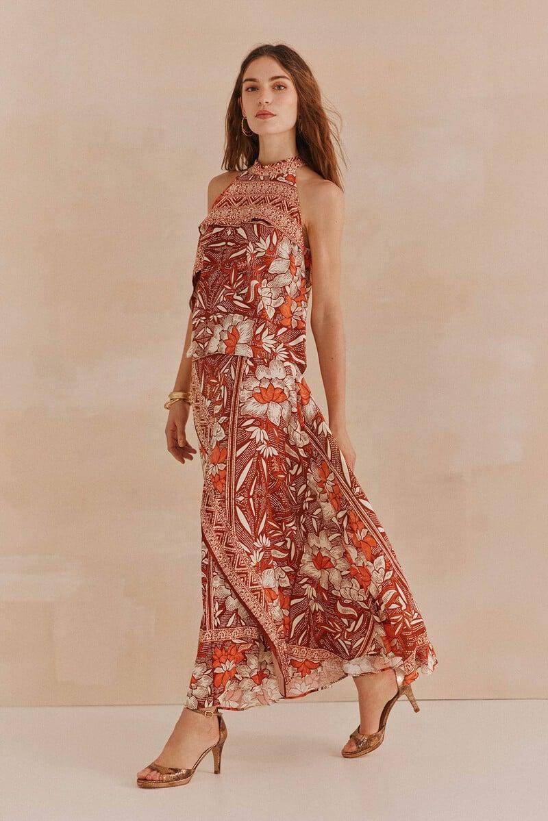 pedro del hierro Raina. Falda larga Ofertas
