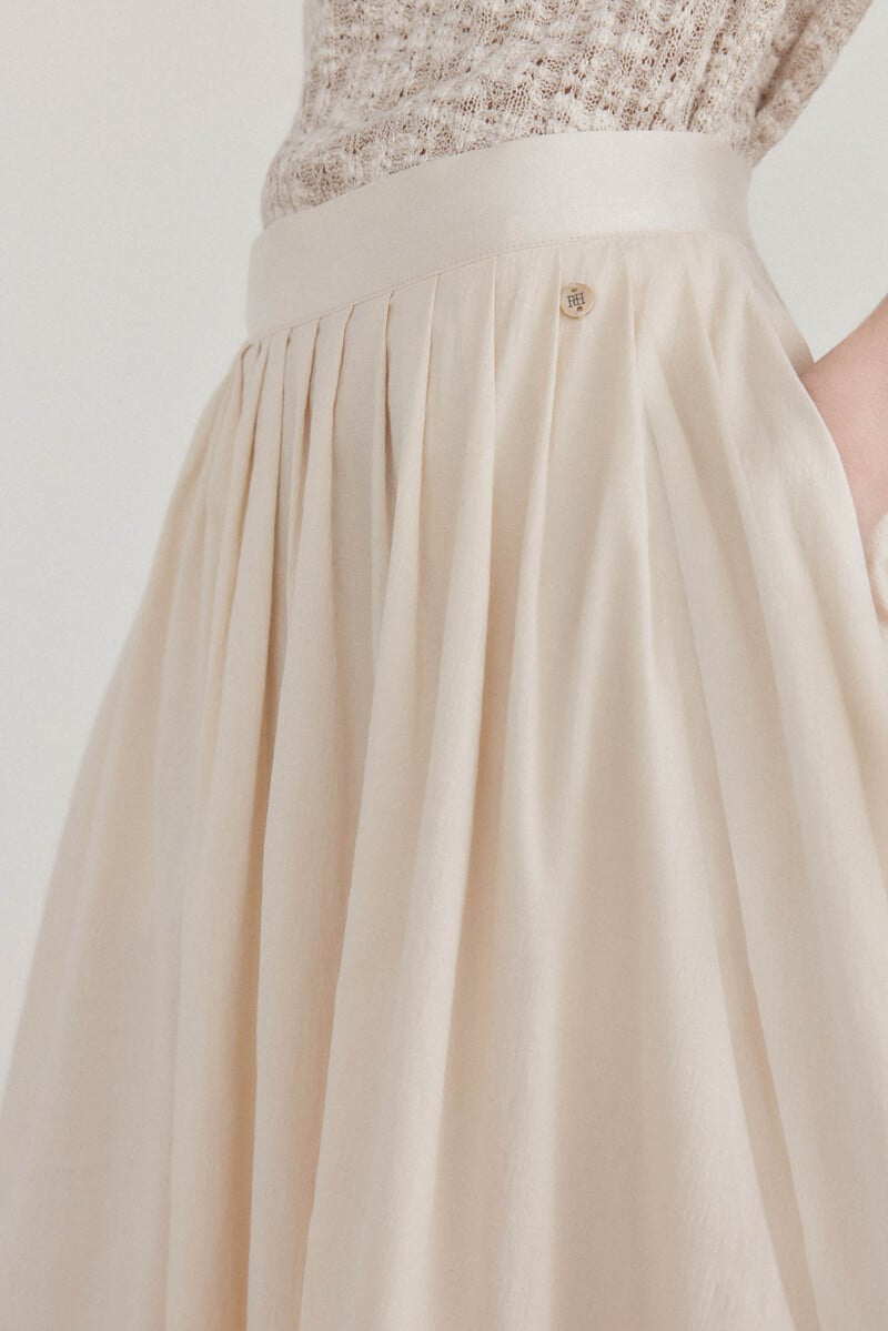 pedro del hierro Falda midi tablas Tienda