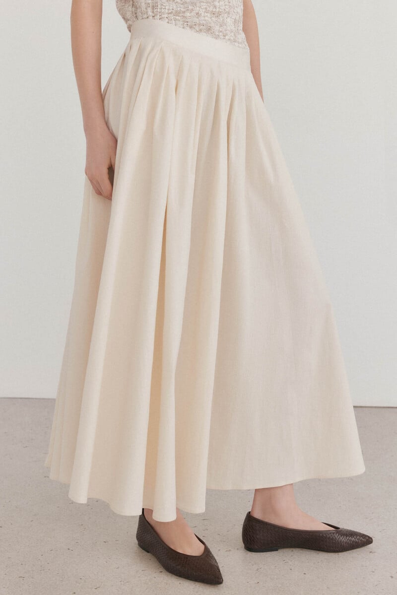 pedro del hierro Falda midi tablas Tienda