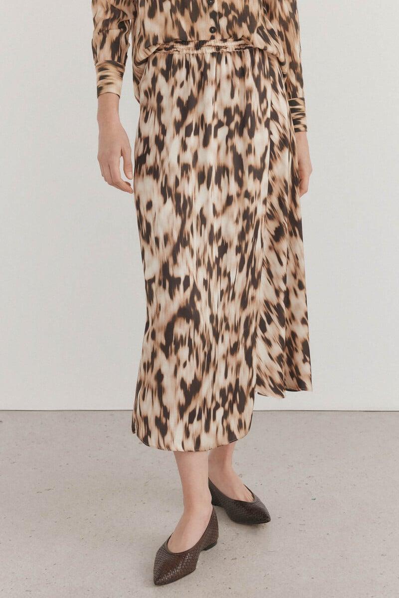 pedro del hierro Falda larga asimétrica Liquidación