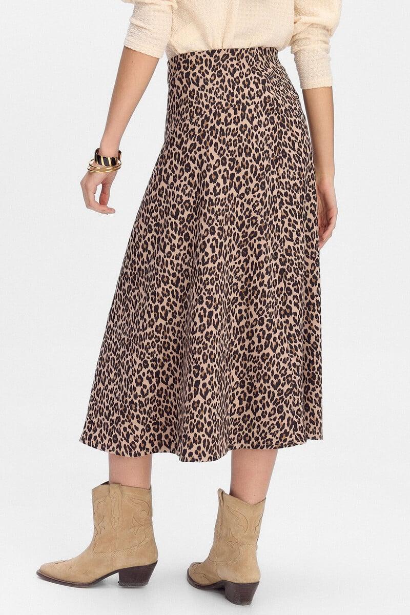 pedro del hierro Falda midi evaséefecto antelina Rebajas online