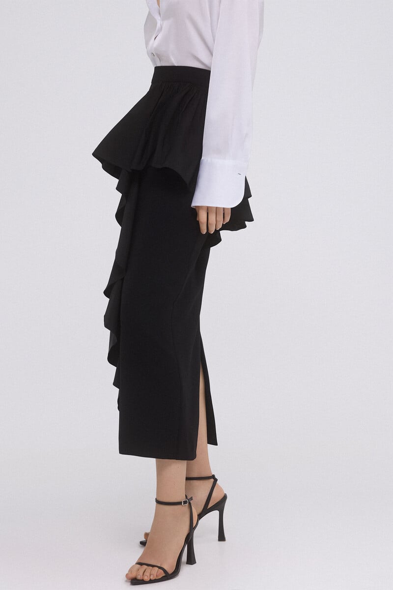 pedro del hierro Falda midi Rebajas top