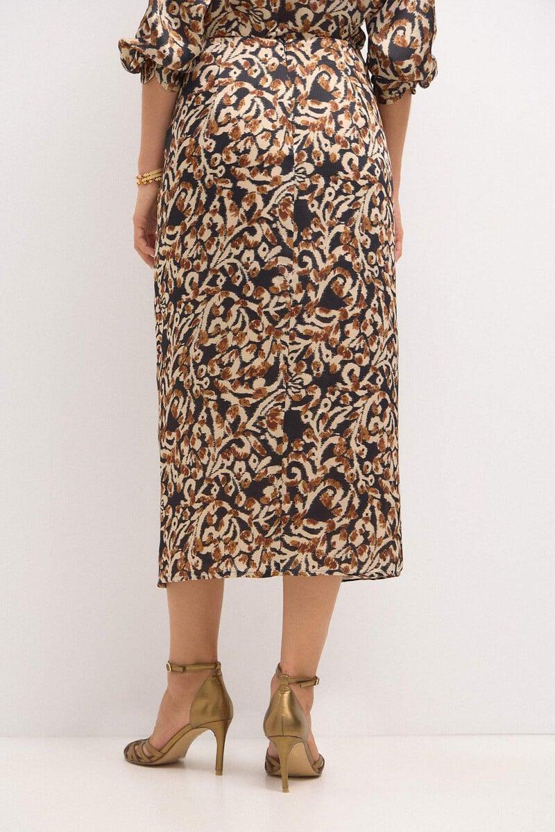pedro del hierro Omaira. Falda nudo central Oferta exclusiva