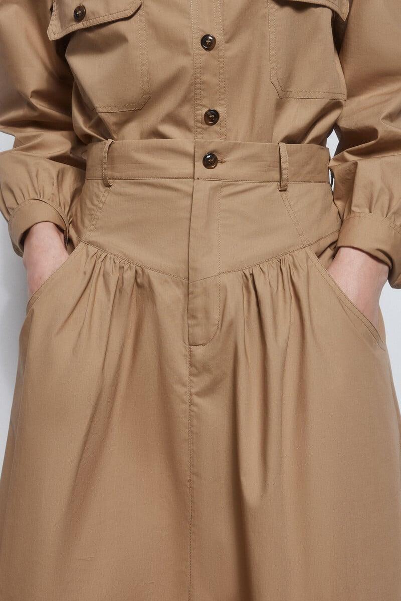 pedro del hierro Falda midi canesú Ofertas especiales