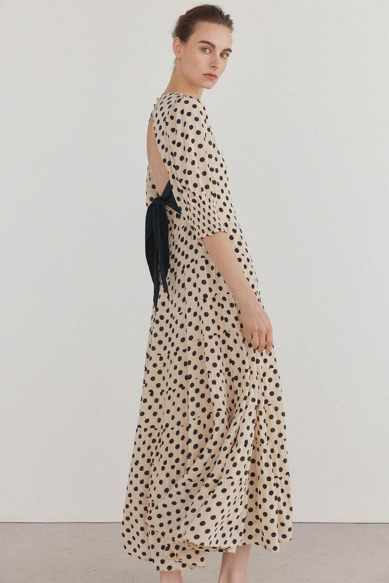 pedro del hierro Vestido lunares lazo contraste Ofertas