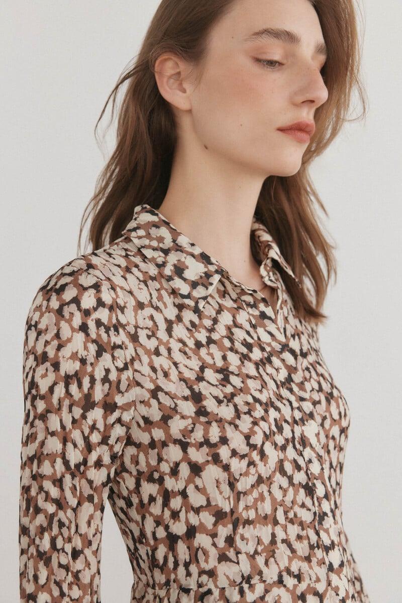 pedro del hierro Vestido print animal Gran oferta