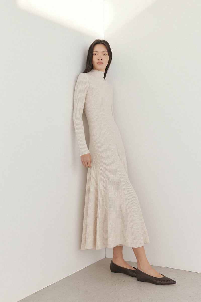 pedro del hierro Vestido canalé midi Los más vendidos