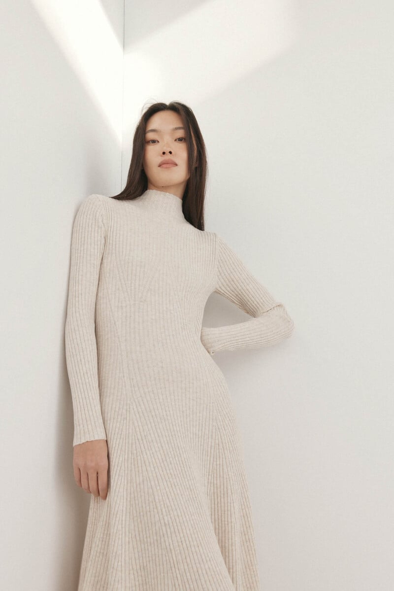 pedro del hierro Vestido canalé midi Los más vendidos