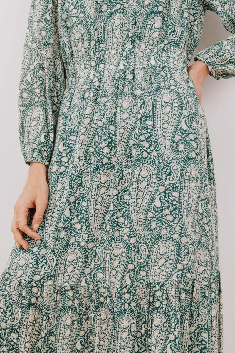 pedro del hierro Vestido estampado largo Envío gratis
