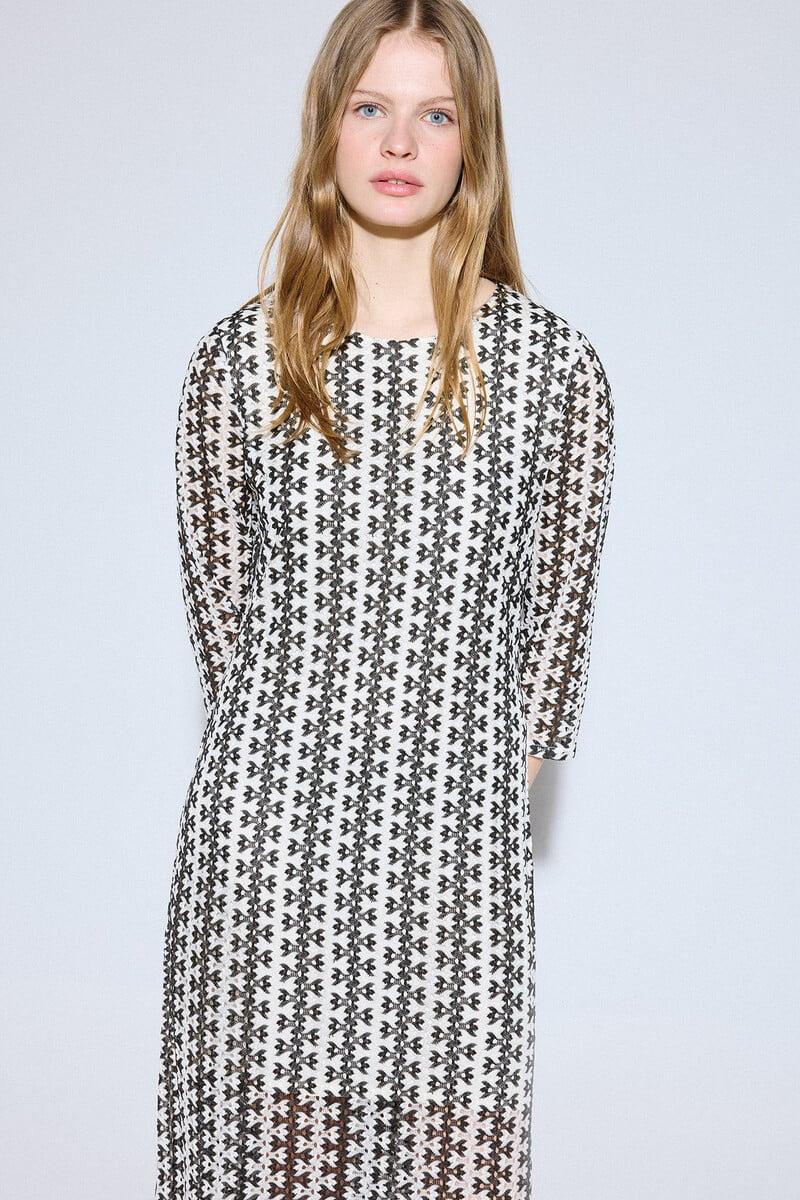 pedro del hierro Vestido rayas bicolor Oferta especial de fábrica