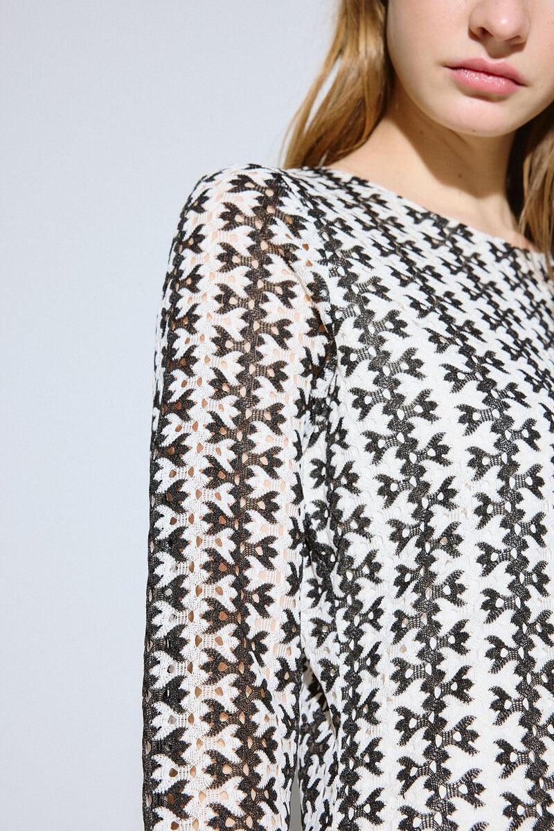 pedro del hierro Vestido rayas bicolor Oferta especial de fábrica