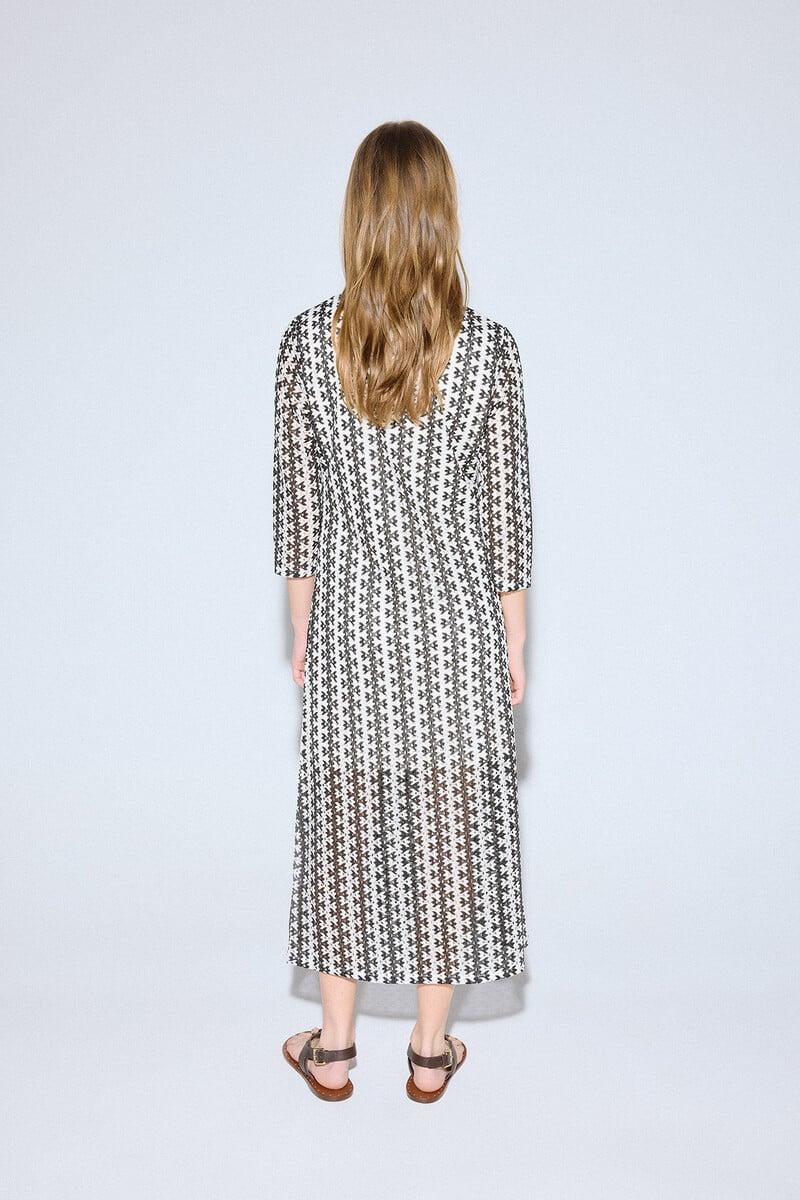 pedro del hierro Vestido rayas bicolor Oferta especial de fábrica